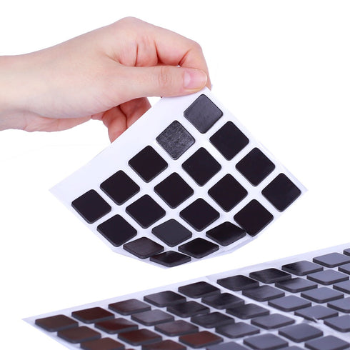 Square Magnets with Adhesive Backing